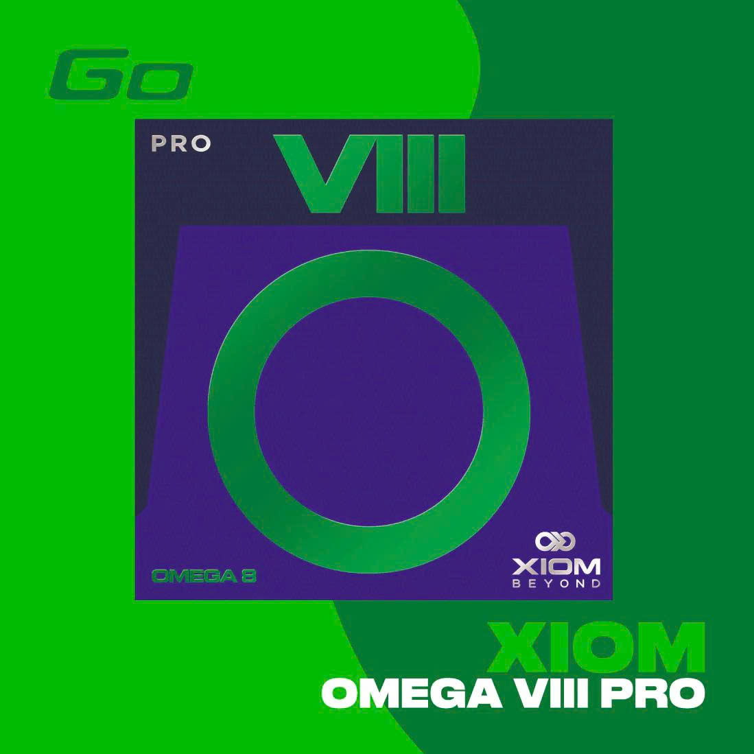 Mặt Vợt Bóng Bàn Xiom Omega 8 Pro Chính Hãng - Tốc Độ Cao - Phản Hồi Nhanh - Chuẩn Lối Đánh Tấn Công Chủ Động